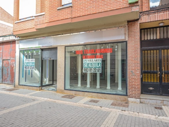 Local comercial en alquiler centro Medina del Campo