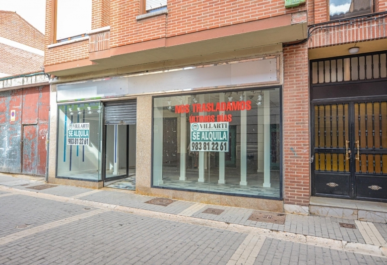 Local comercial en alquiler centro Medina del Campo